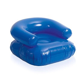 Chaise gonflable bleue