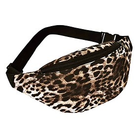 Sac banane imprimé léopard