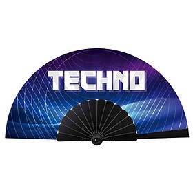 Éventail de festival Techno