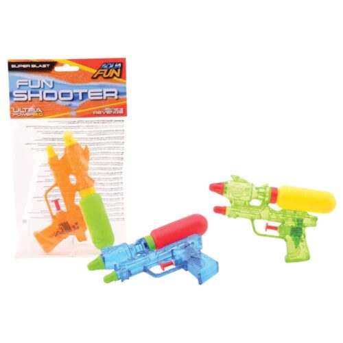 Pistolet à eau 16 cm multicolore
