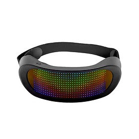 Shining Glasses Lunettes LED Bluetooth avec bande réglable - USB-C