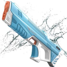 Pistolet à eau électrique bleu 43 cm