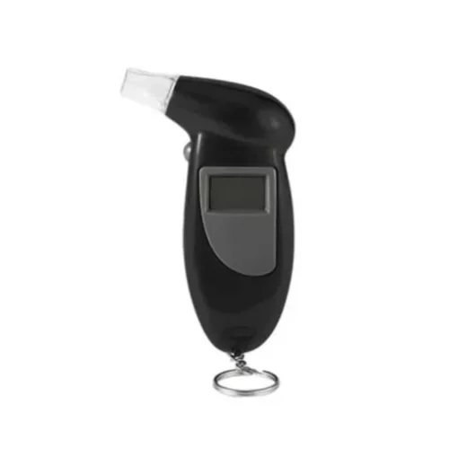 Testeur d'alcool porte-clés noir