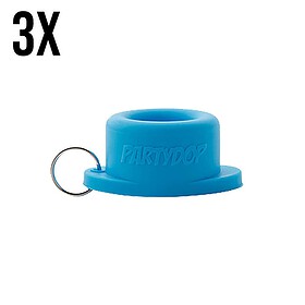 PartyDop Universel - Bleu ciel - 3 pièces