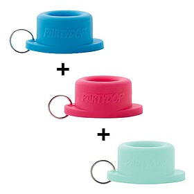 Ensemble de PartyDop universel - 3 pièces - multicolore