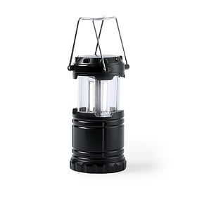 Lampe LED pliante noire