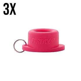 PartyDop Universel - Fluffy rose - 3 pièces