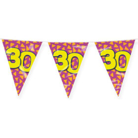 Guirlande de drapeaux 30 ans