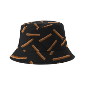 Chapeau de pêcheur avec impression de fricadelles - 58 cm