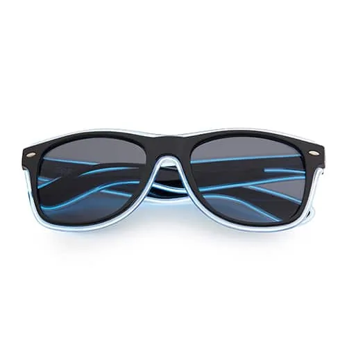 Lunettes de soleil NEON noir - néon blanc