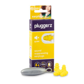 Bouchons d'oreilles Pluggerz Quiet - Boules Quies pour concentration - Études/travail/voyage