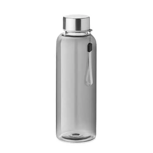 Bouteille à boisson RPET gris transparent 500 ml