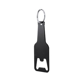 Porte-clés décapsuleur noir