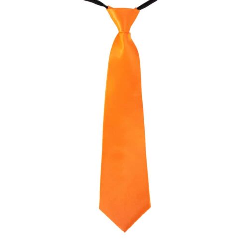 Cravate orange
