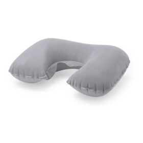 Coussin de cou gonflable gris