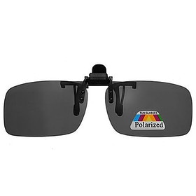 Clip-on lunettes de soleil noir