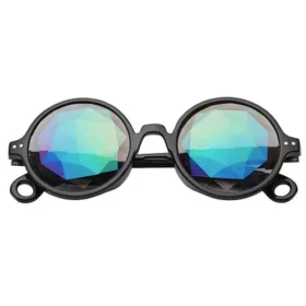 Lunettes caleidoscope originales | diamant fleur