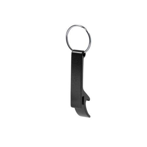 Porte-clés décapsuleur noir