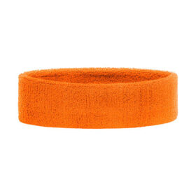 Bandeau éponge coton/élasthanne - Orange