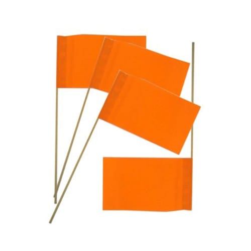 Petit drapeau orange 50 pièces