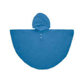 Poncho de pluie enfants PEVA bleu - 2-5 ans