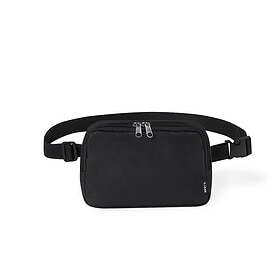 Sac banane et sac bandoulière RPET noir