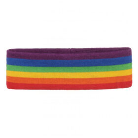 Bandeau en coton arc-en-ciel Pride