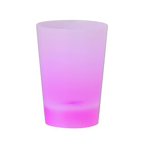 Verre à boisson LED multicolore 340 ml