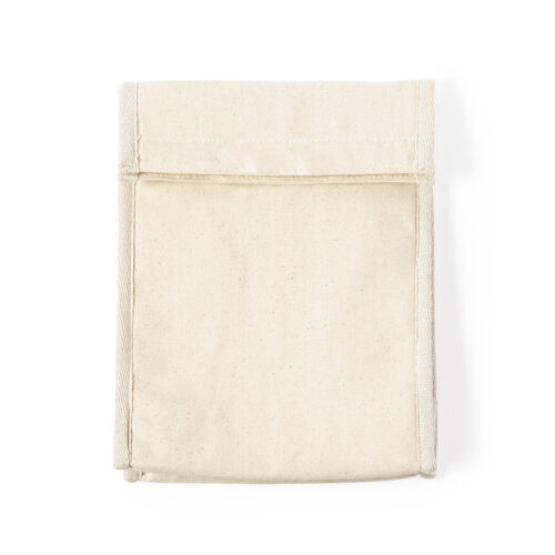 Sac isotherme en coton avec fermeture velcro