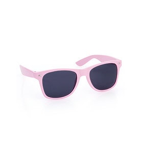 Lunettes de soleil modèle classique rose clair