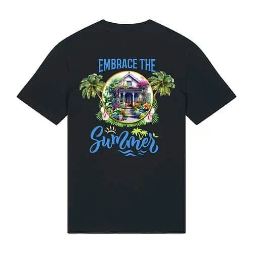 Ravelife T-shirt Embrace The Summer - Noir