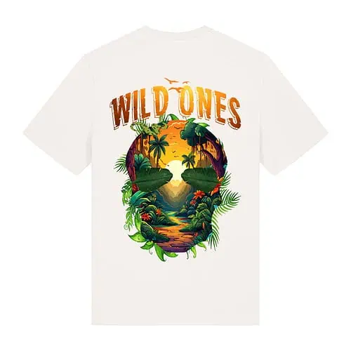 T-shirt Ravelife Wild Ones - Blanc cassé