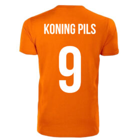 T-shirt unisexe orange - Roi Bière