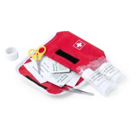Trousse de premiers secours avec pochette de rangement 17 pièces