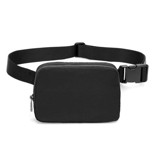 Yucka - Sac banane en nylon de luxe - Noir