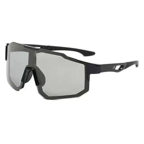 Lunettes de sport noires polarisées - Verres noirs