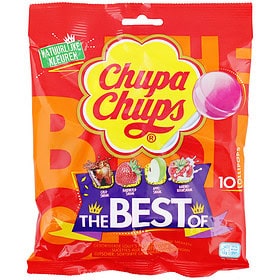 Chupa Chups The Best Of sucettes 10 pièces