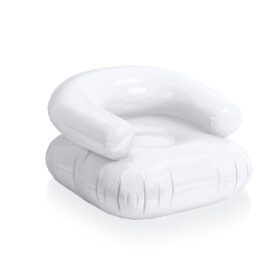 Chaise gonflable blanche