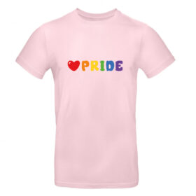 T-shirt Pride Love Pride - Rose