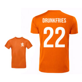 T-shirt unisexe orange | Drunkfries