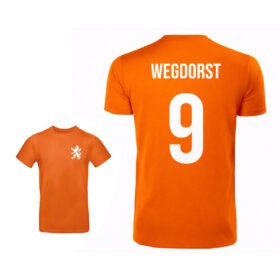 T-shirt orange unisexe | Wegdorst