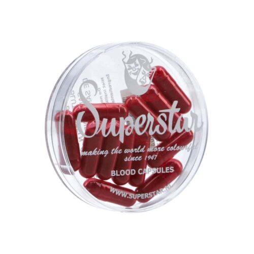 Capsules de faux sang Halloween 12 pièces