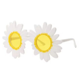 Lunettes de fête fleur