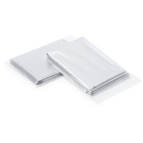 Couverture de secours - Couverture isolante - Couverture de sauvetage - Couverture thermique - Thermique - Kit de secours - Aluminium - Argent
