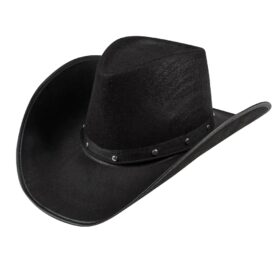 Chapeau de cowboy noir