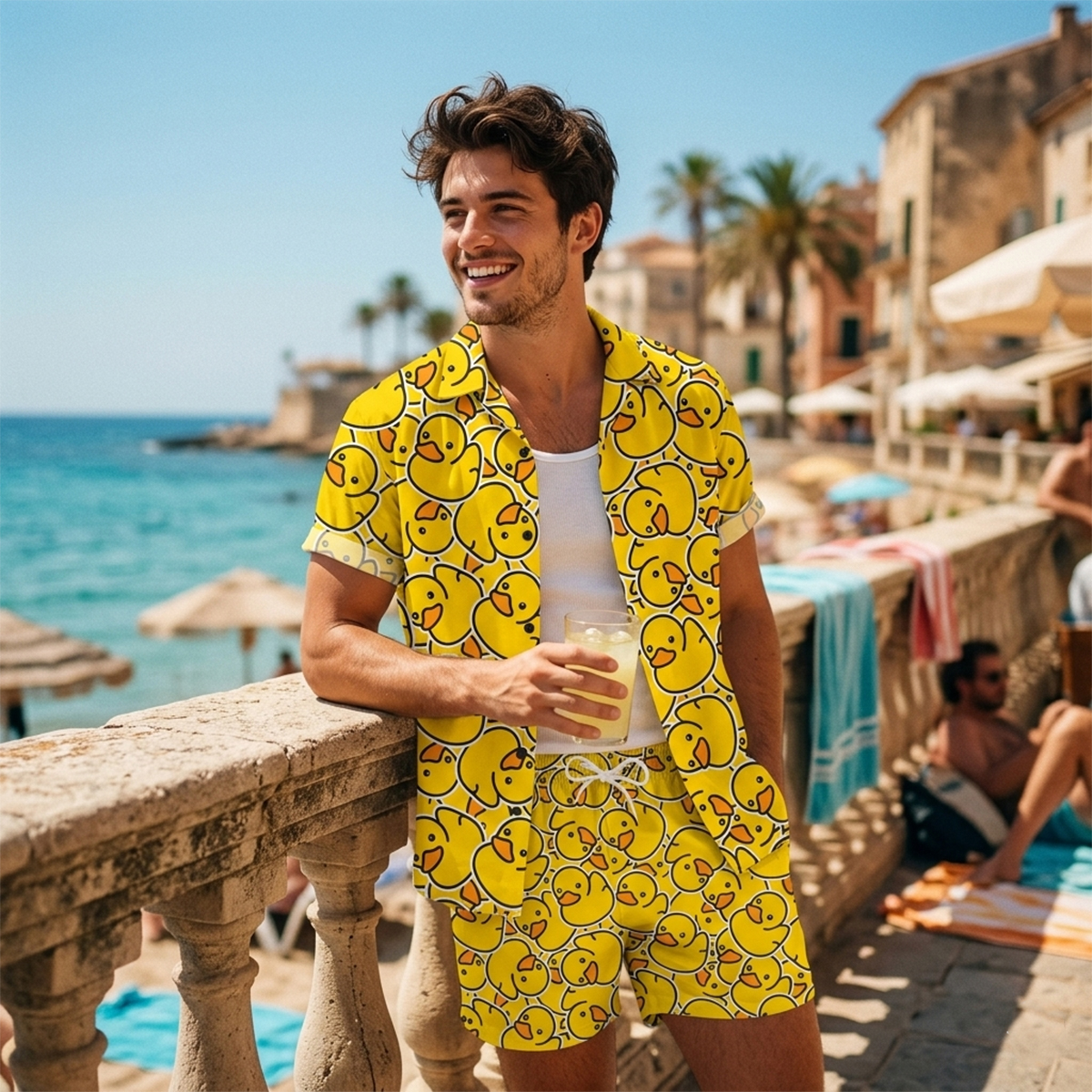 Short de bain avec petits canards – Image 3