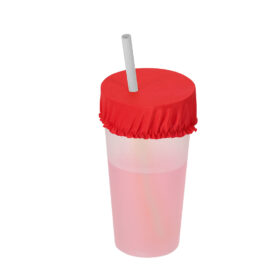 Couvercle flexible en polyester - Rouge