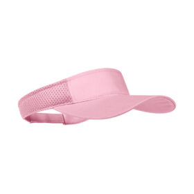 Visière en mesh ajustable avec fermeture velcro rose