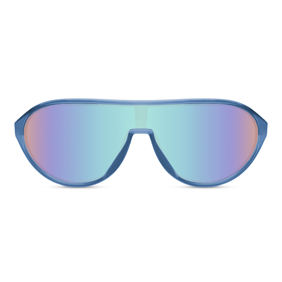 Lunettes de soleil sport classiques bleu - Avec verres bleus – Image 2