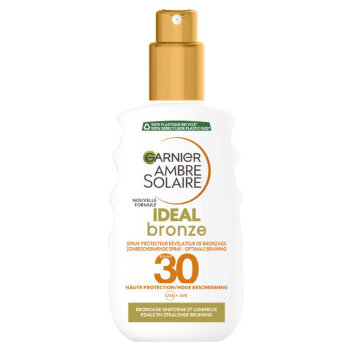 Garnier Ambre Solaire Ideal Bronze spray solaire SPF 30 200 ml